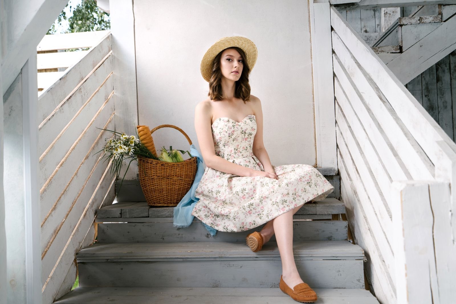 Summer dress from Ganni, size 36, photo 1 of 1