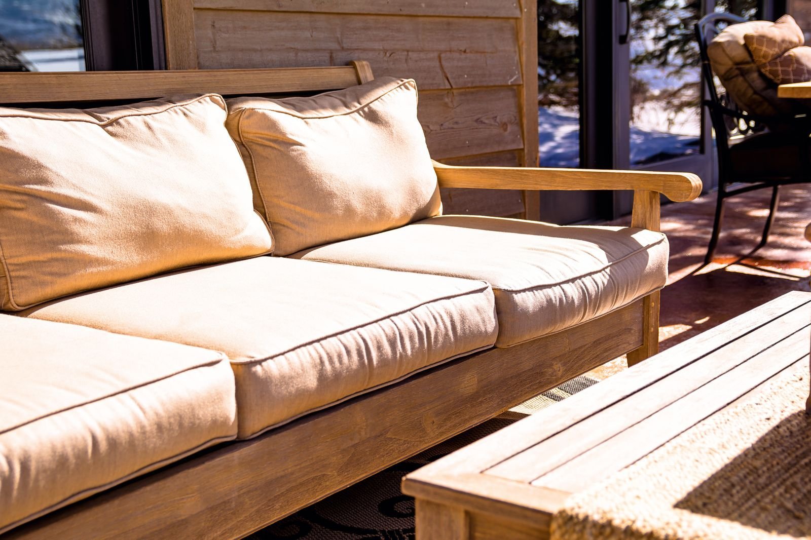 Garden furniture set, four chairs and table, photo 1 of 1